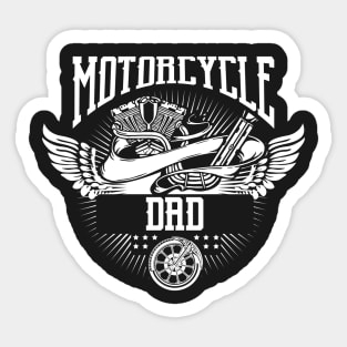 Motorcycle Dad Biker Sticker